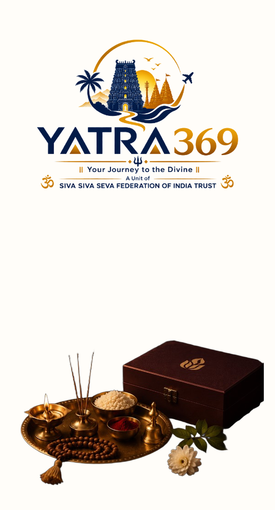 Yatra369 devotee app screen